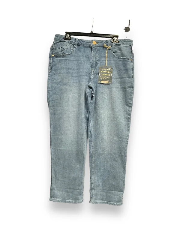 Elegant And Casual Jeans Straight By Democracy In Blue Denim, Size: 12