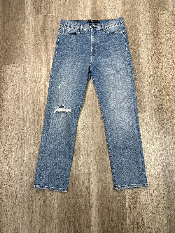 Retro Design Jeans Straight By Hudson In Blue Denim, Size: 6