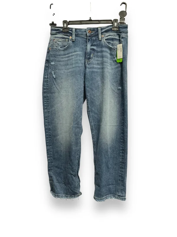 Comfortable And Cold-proof Jeans Straight By Maurices In Blue Denim, Size: 10