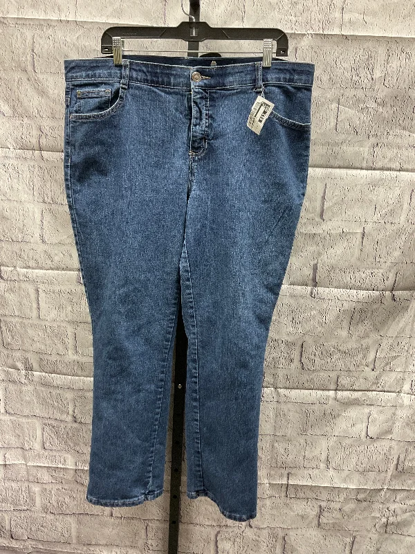 Single-shoulder Neck Design Jeans Wide Leg By Just My Size  Size: 20w