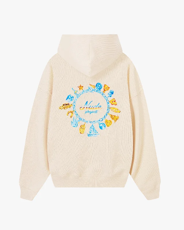Personalized Design YELO HOODIE MARSHMALLOW