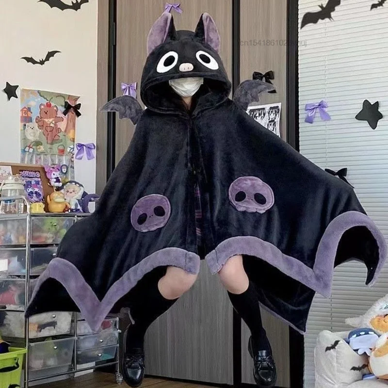 Fashion Wear Spooky Halloween Bat Cloak