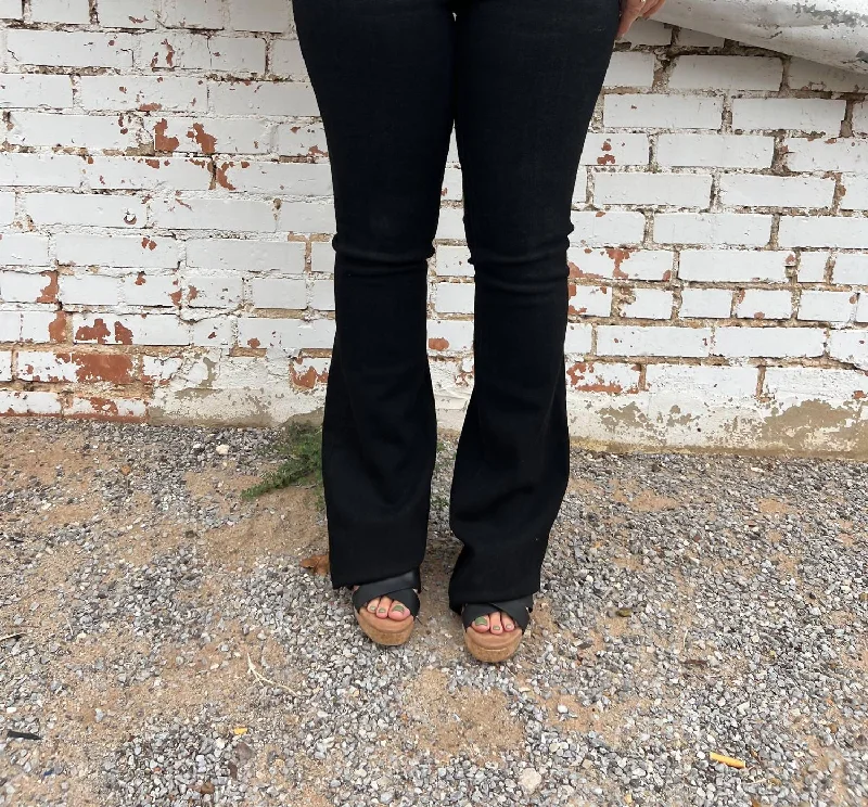 Street Charm Laney Blackwell Flare Jeans