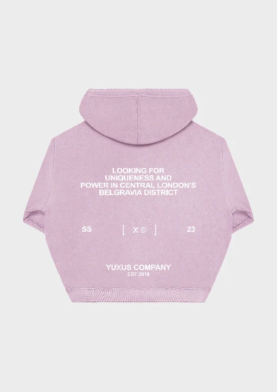 Elegant Design LAVENDER "BELGRAVE" HOODIE
