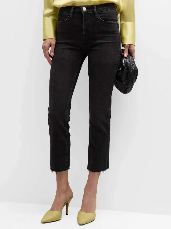 Luxury and fashionable Le High Straight Released Hem Jeans In Hutchinson