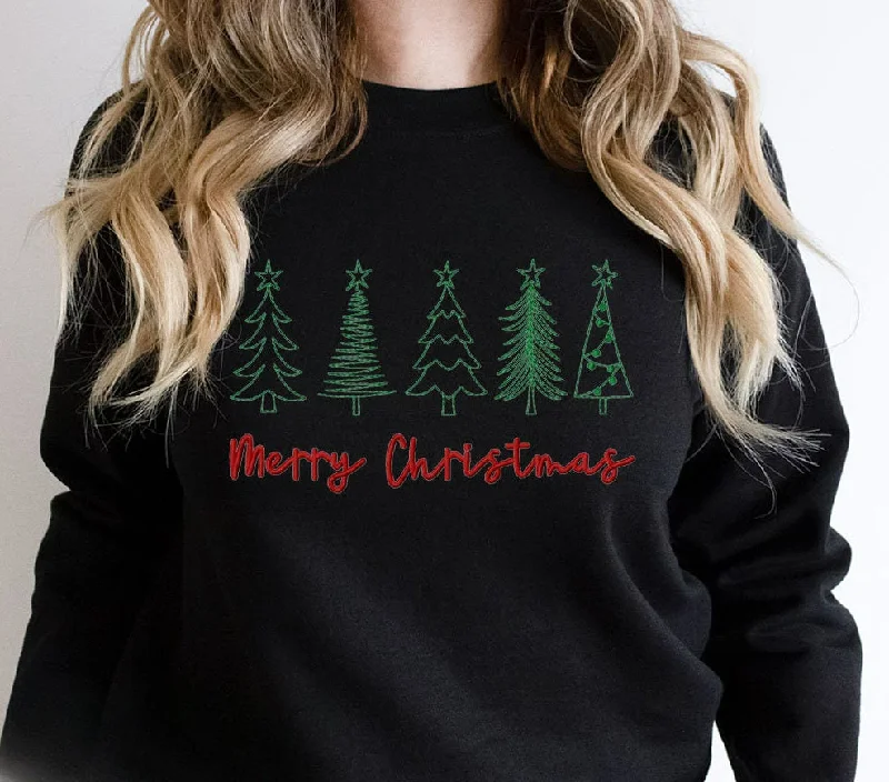 Personalized Outfit Literary Pencil Drawing Christmas Girl Hoodie