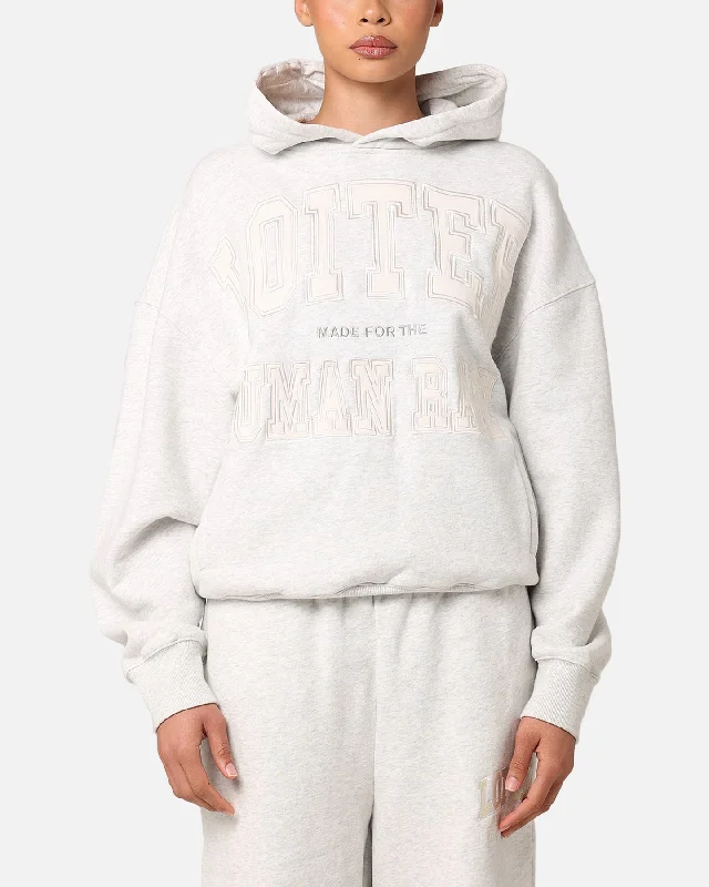Comfortable Series Loiter College Dropout Hoodie Light Marle