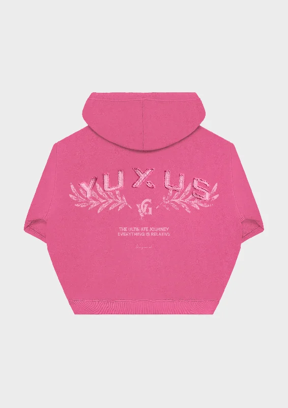 Simple Solid Color MAGENTA "VANGUARD" HOODIE