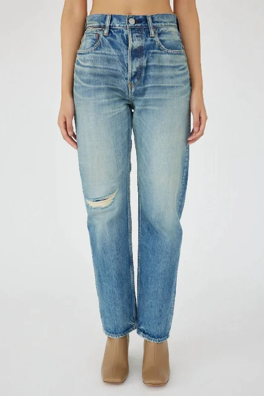 Fresh And Natural Mckellar Selvedge Wide Straight In Blue