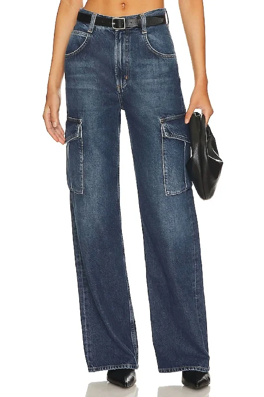 Romantic Data Minka Cargo Jean In Path