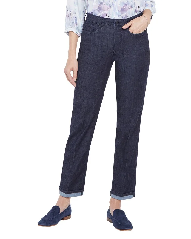 Elegant And Lazy NYDJ Ankle Cuff Lightweight Rinse Straight Jean