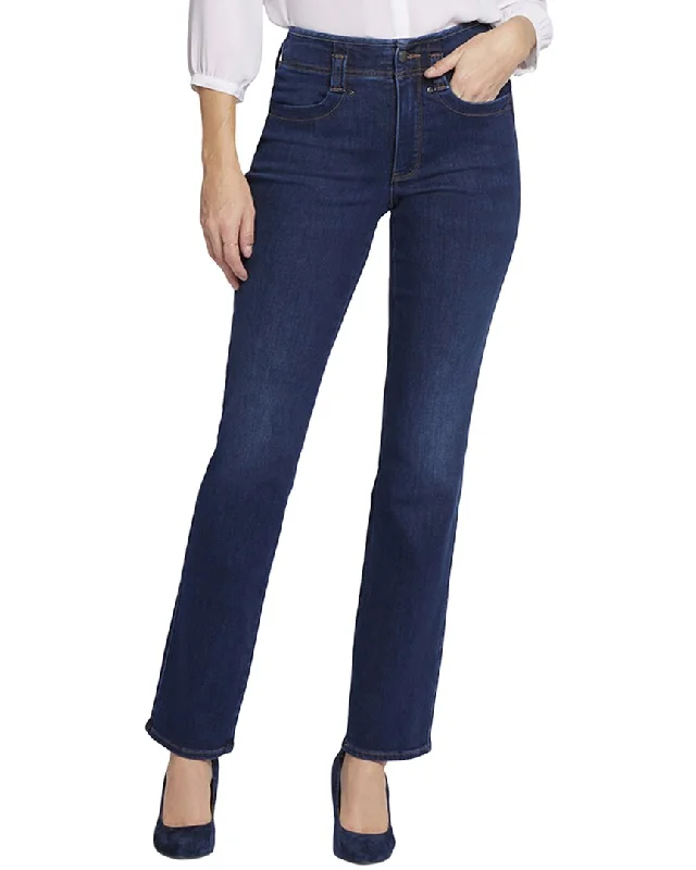 Cool Summer NYDJ Marilyn Palace High-Rise Straight Leg Jean