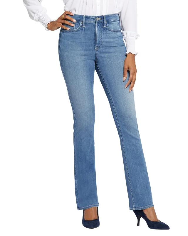 High-waisted pants style NYDJ Petite Billie Lovesick Relaxed Jean
