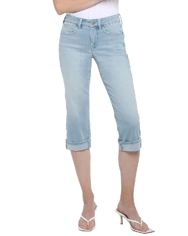 Trendy Traveler NYDJ Petite Marilyn Hollander Crop Jean