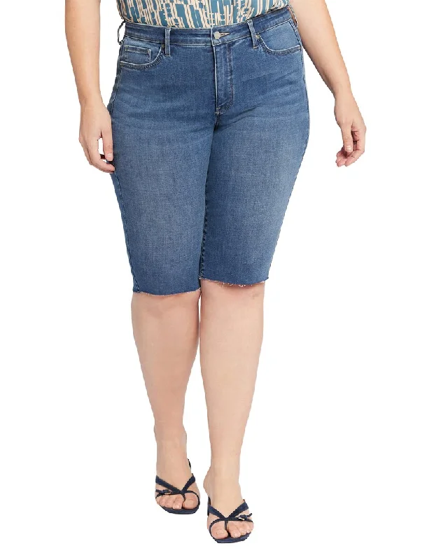 Free and comfortable NYDJ Plus Bike Awakening Raw Cut Jean