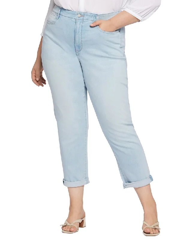 Slim Fit NYDJ Plus Girlfriend Brightside Relaxed Jean