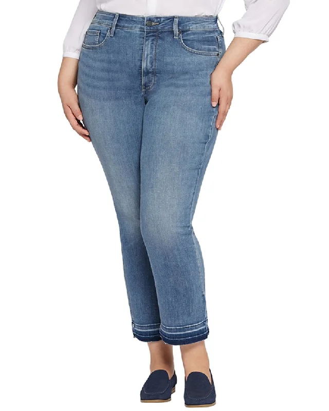 Casual And Versatile NYDJ Plus Marilyn Fantasy High-Rise Ankle Jean