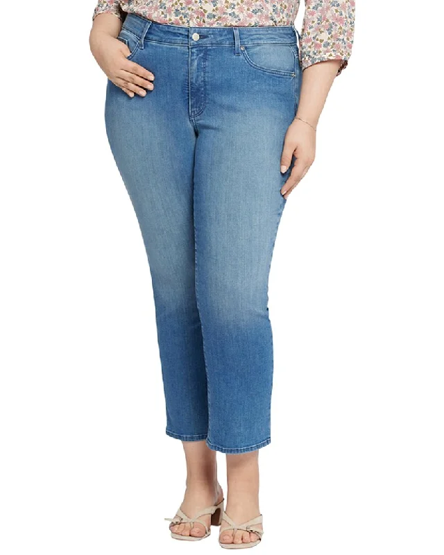 Nightclub Style NYDJ Plus Marilyn Stargazer Ankle Jean