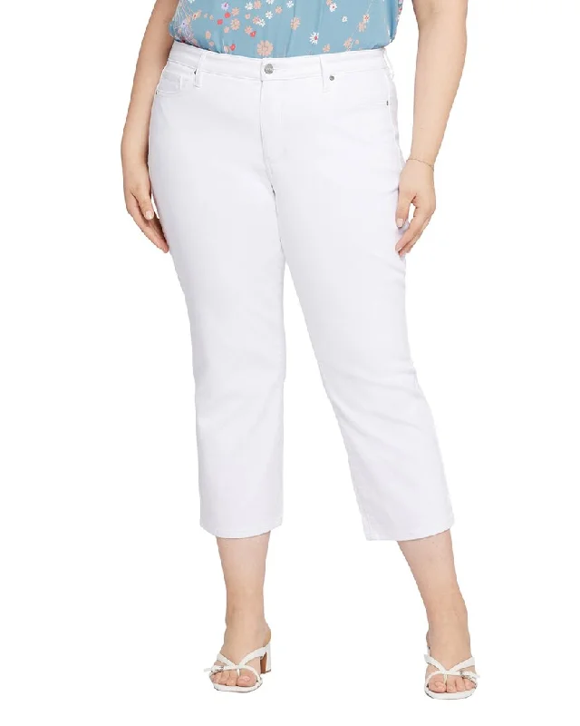 High waist design NYDJ Plus Piper Optic White Piper Jean