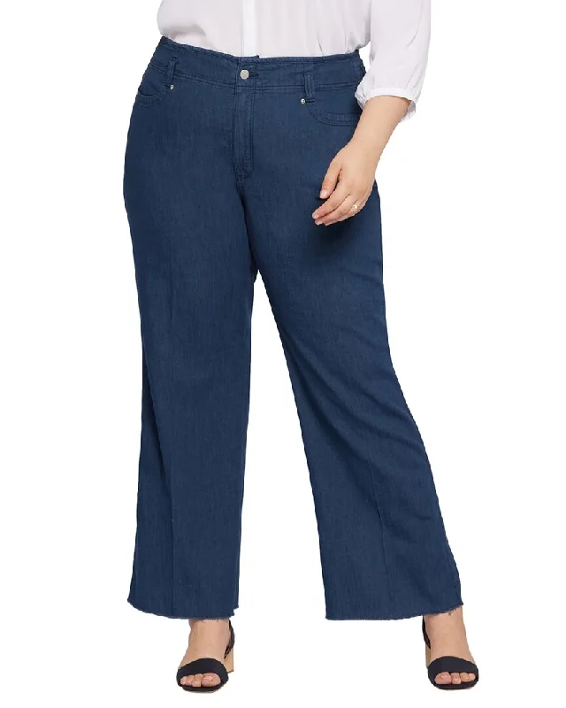 Sports Tights NYDJ Plus Teresa Serendipity Wide Leg Jean