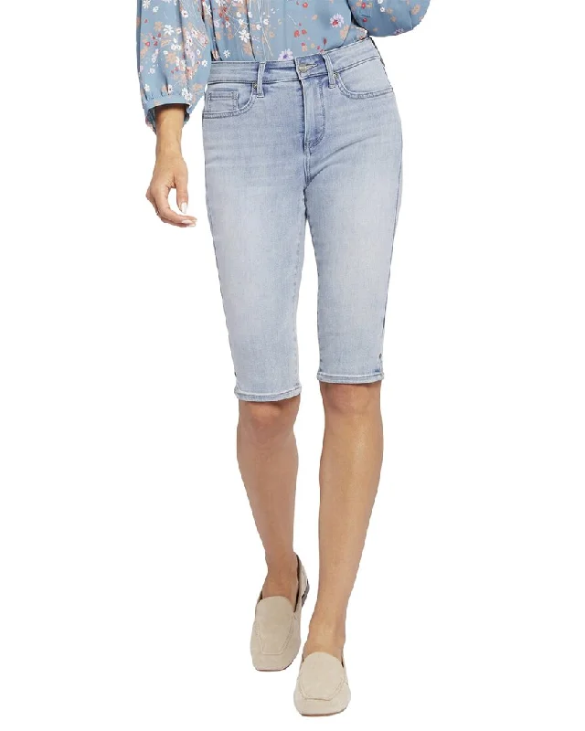 Round neck design NYDJ Riveted Afterglow Relaxed Jean