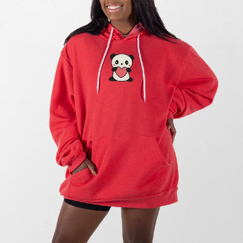 Sports And Leisure Panda Heart Giant Hoodie