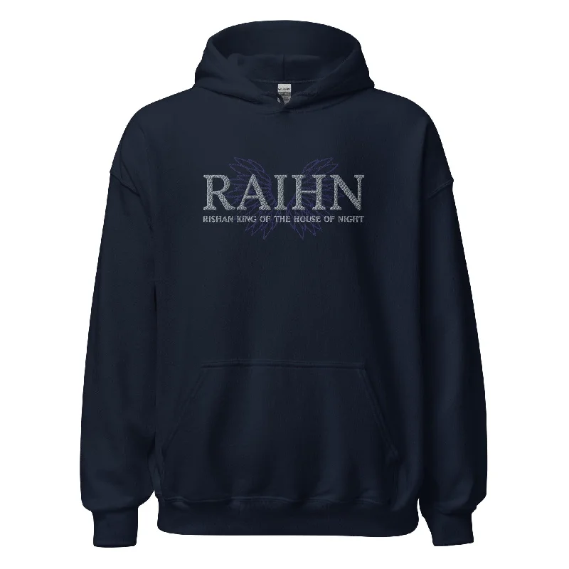 High-quality Styles Raihn Rishan King of the House of Night Embroidered Hoodie