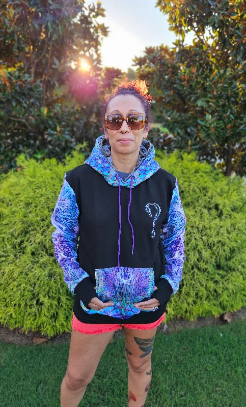 Celebrity Must-have Small Saphira Pullover Hoodie with Faux fur in hood
