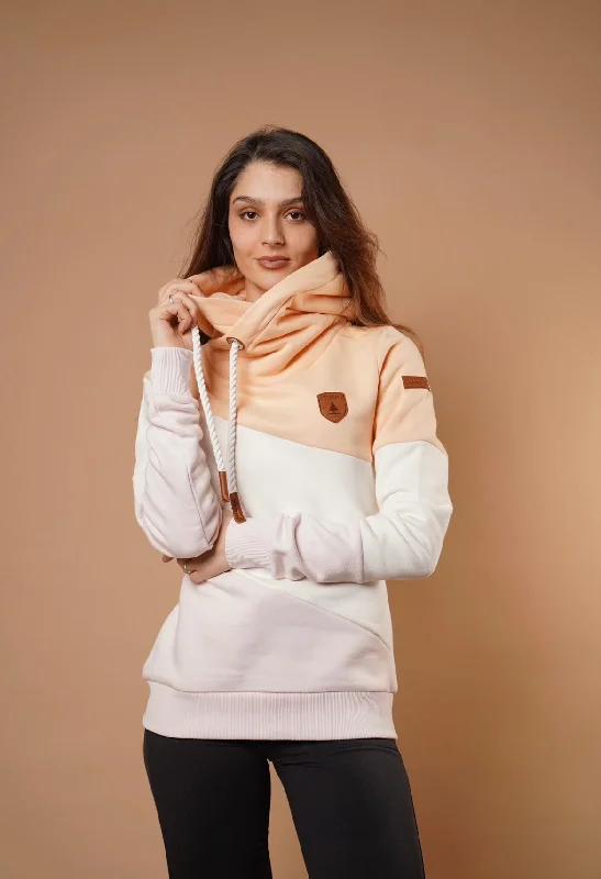 High-end Fabrics Selene Peach Mix Hoodie