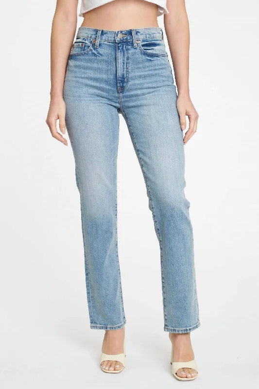Trendy Traveler Smarty Pants High Rise Slim Straight In Wink