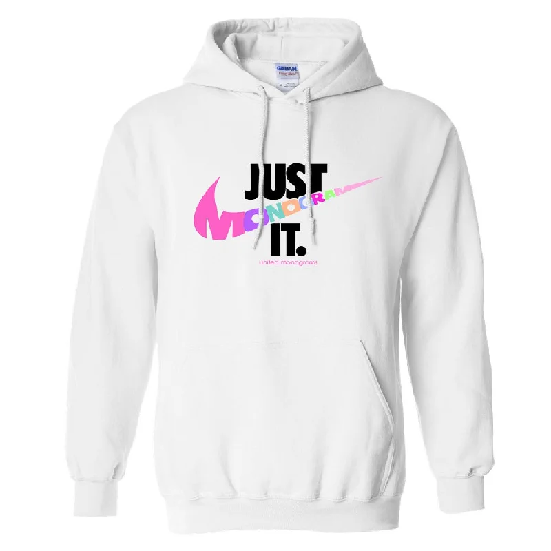 Minimalism UM Just Monogram It Hoodie
