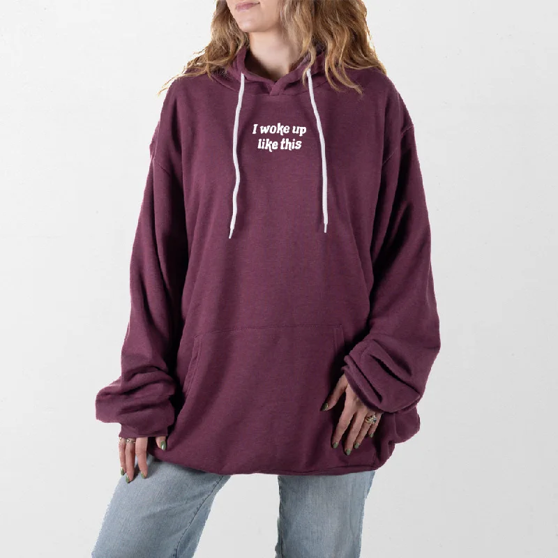 Casual Street Woke Up Giant Hoodie