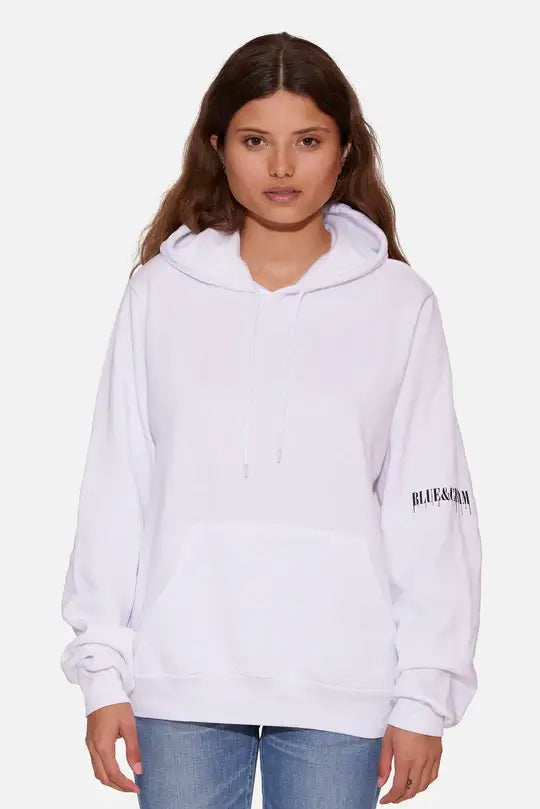 Luxury Style Women's West Village Hoodie White