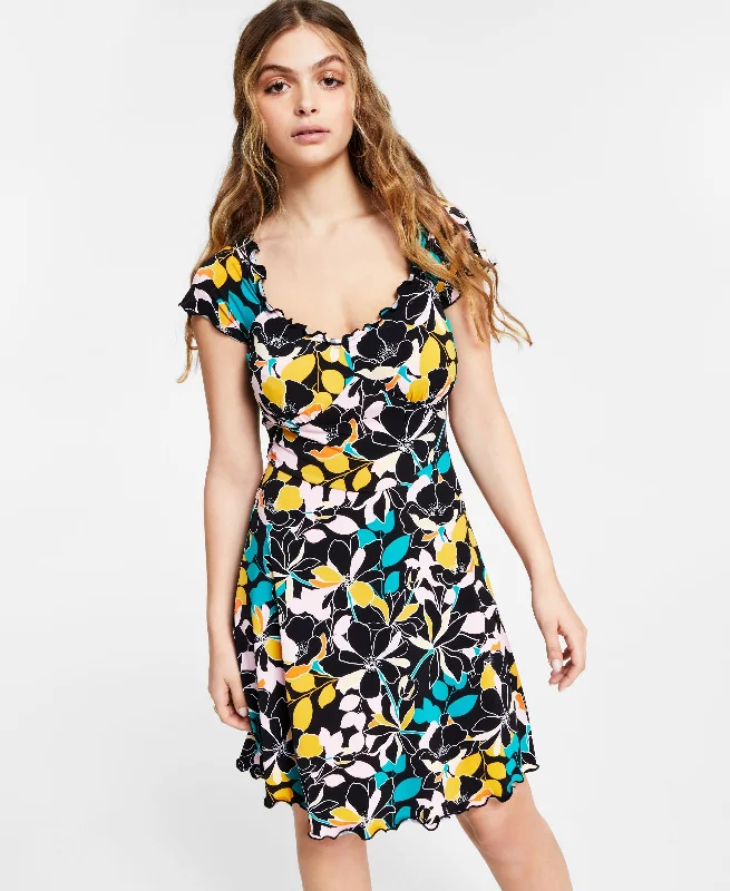 Versatile Wear Bar III Sweetheart Neck Jersey Dress