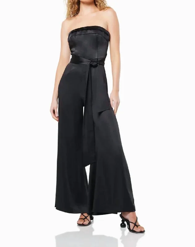 Fugue Jumpsuit In Black