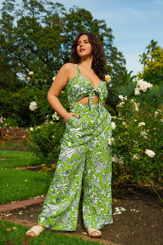 Lounge Wear Groovy Fungi Jumpsuit
