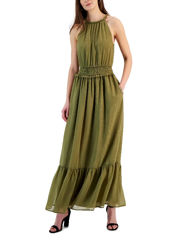 International Concepts Womens Halter Maxi Dress