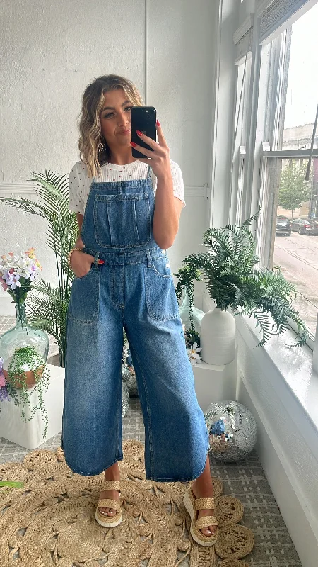 Smart Comfort Oli & Hali: Denim Midlength Overall