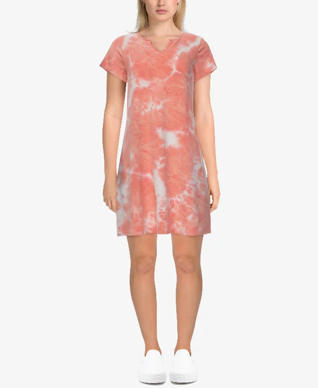 Exclusive Customization Ruby Rd. Misses Tie Dye Baby Short Sleeve Dress