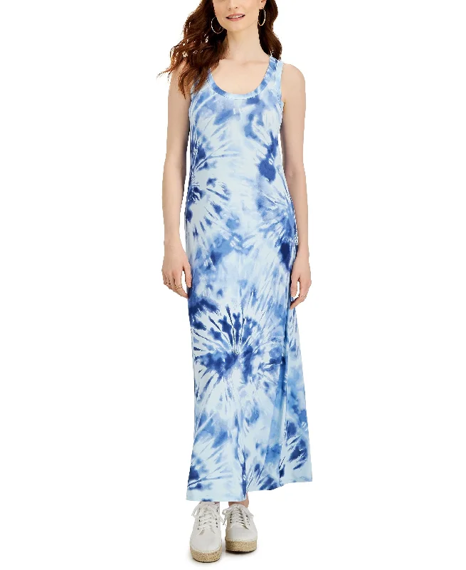 All-Day Comfort Style & Co Womens Sleeveless Maxi Dress