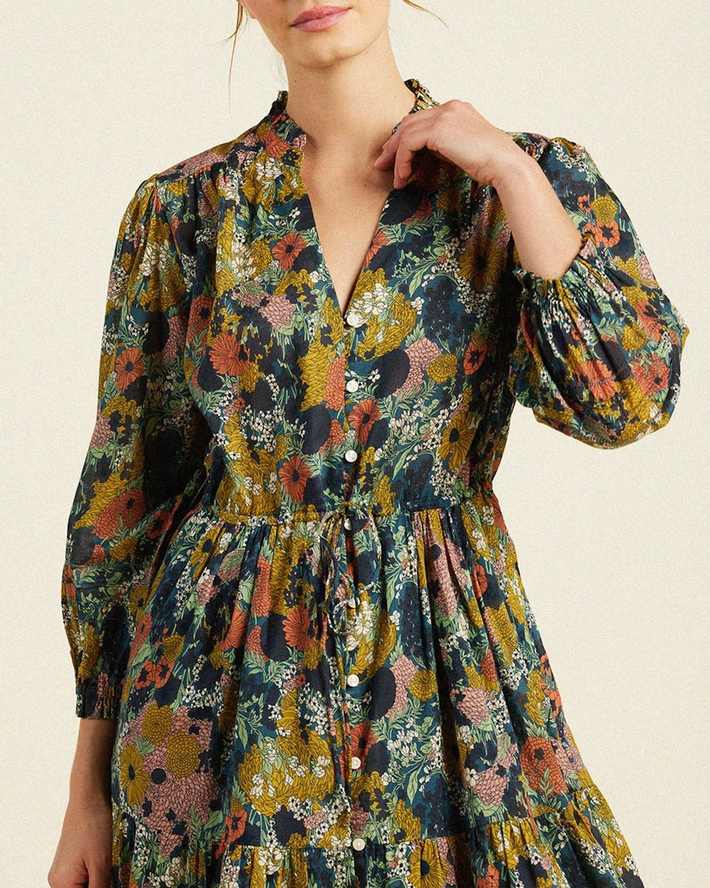 Lounge Wear Trovata - Deep Bramble Eliot Dress