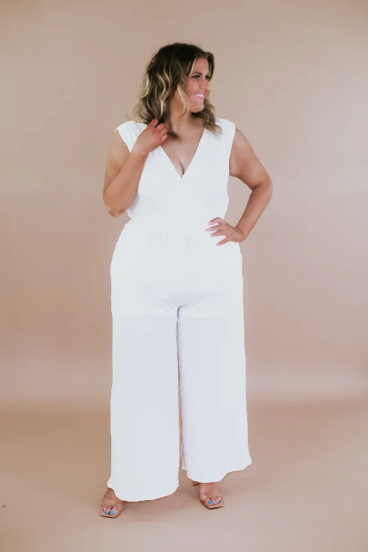 Most Perfect Bridal Jumpsuit, White