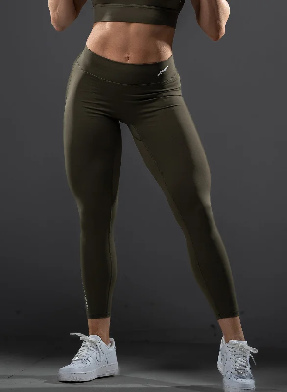Celebrity Style ASCEND LEGGINGS- OLIVE