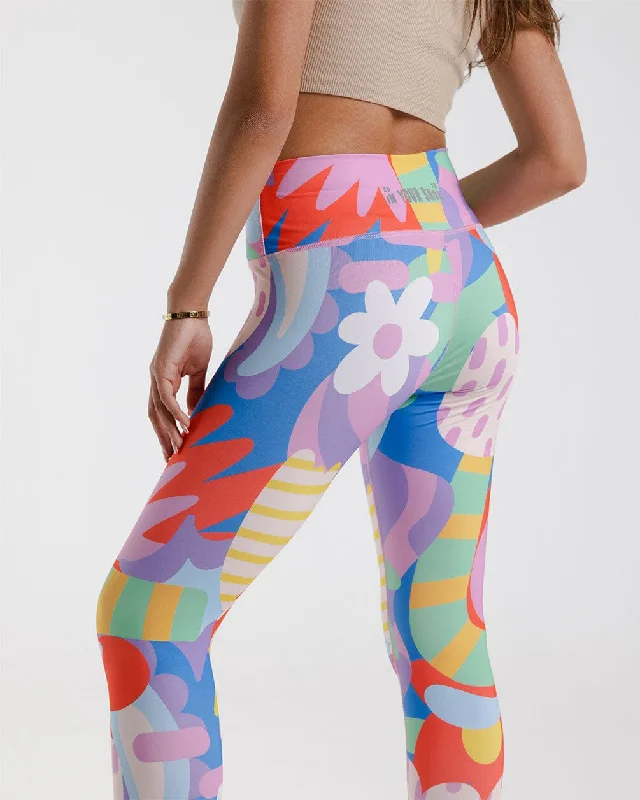 Preview New Products Flowery Leggings