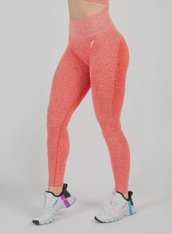 Fashion And Simplicity SEAMLESS TIGHTS - RED