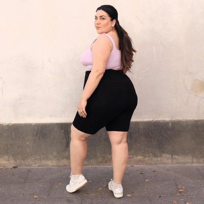 Body Design Long Biker Shorts