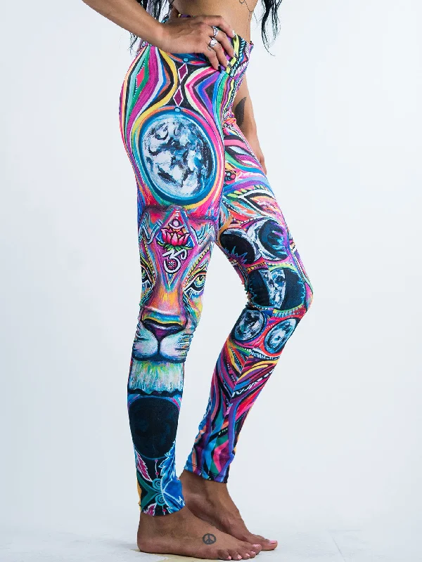 European Plan Lunar Lion Leggings