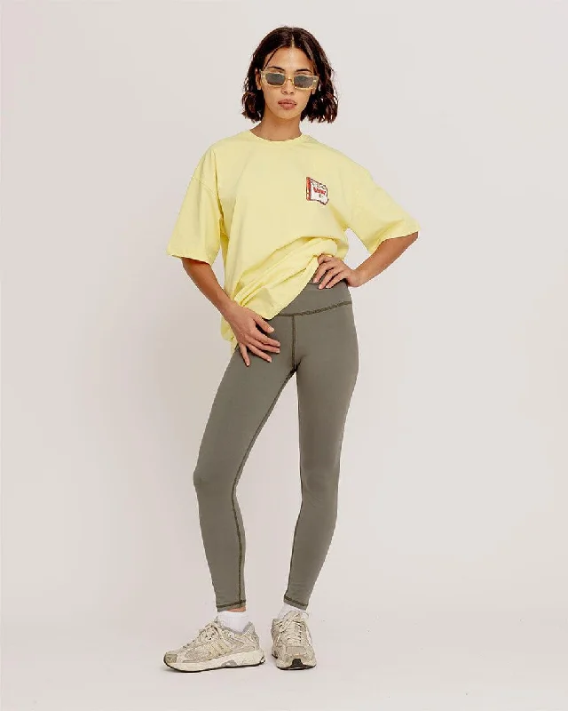 Fashion Concept Seamless Crocodile Green Leggings