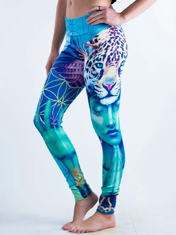 High-end Customization Power and Peace Leggings