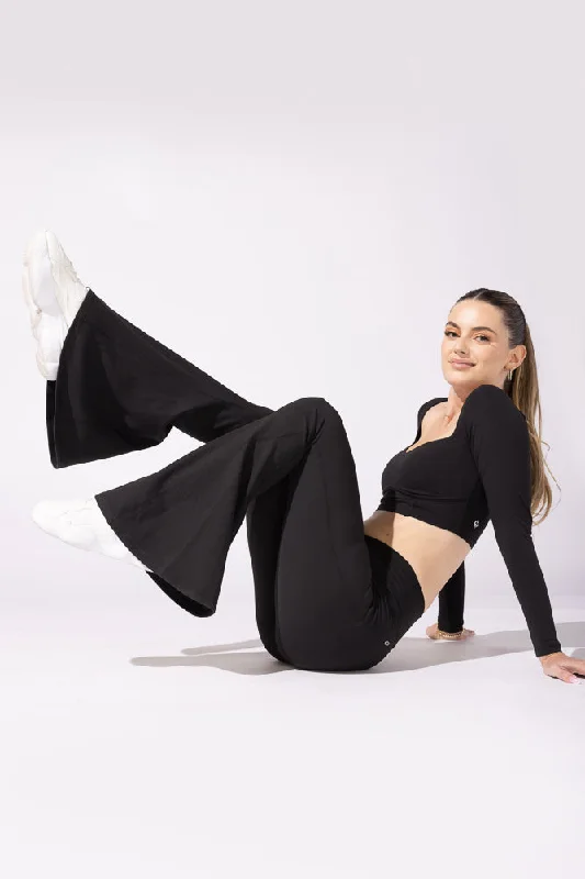 Classic Choice Supersculpt™ Bell Bottom with Pockets - Black